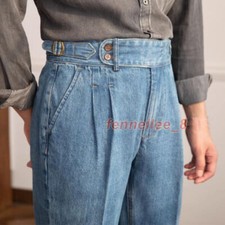 Pantaloni dritti uomo denim