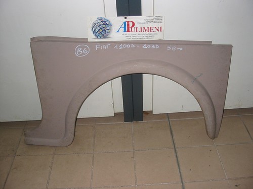 Parafango anteriore front - dx, (front