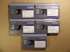 (5) Videocassette DVCAM