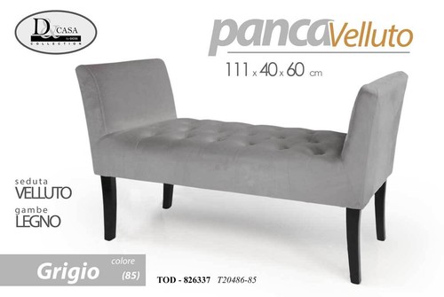 Panca velluto classica moderna - classica,