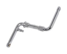 pedivella bici 4.5" cromata