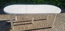 Tavolo resina bianco marca Gran Soleil 160x95 allungabile a 210