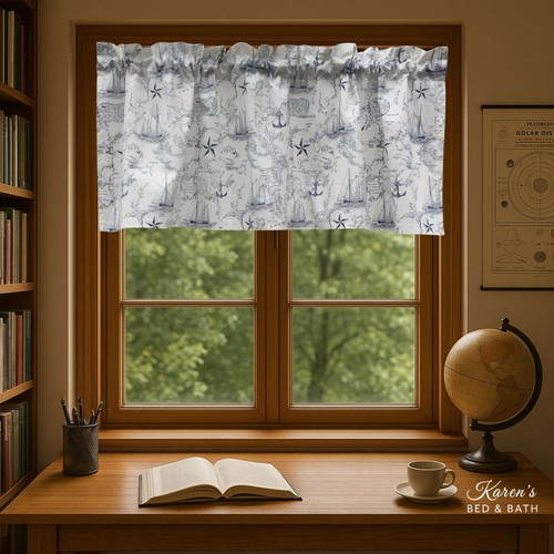 Mappa nautica valance - mappa,