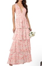 Women’s Ruffles Tiered Pink