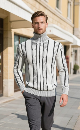 Maglione girocollo uomo maglia