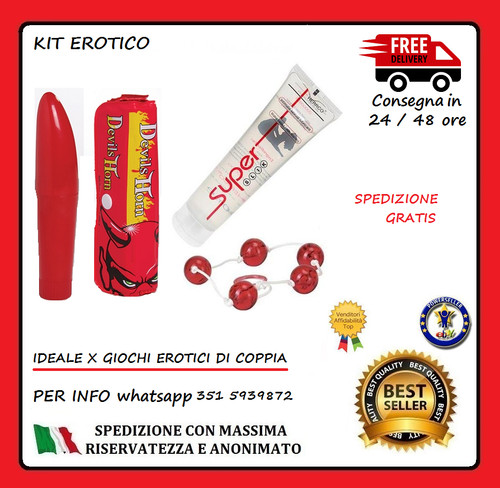 Miglio kit erotico palline - il,