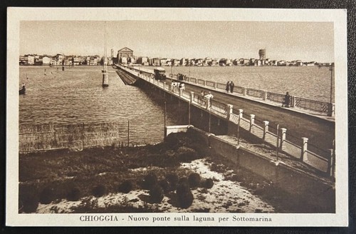 Cartolina epoca chioggia - cartolina, d'