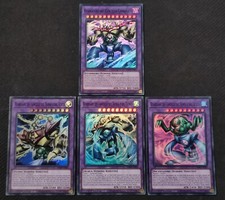 Lotto guardiano del cancello acqua tuono vento combinati super rara MAZE YUGIOH