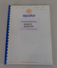 Catalogo Ricambi Epoke S2300