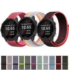 Per Garmin Forerunner 245/645/55 Vivoactive 3 Vivomove 3 Cinturino Nylon Loop
