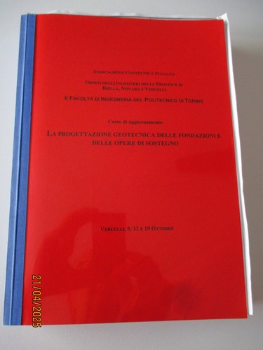 Progettazione geotecnica - progettazione,