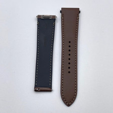Cartier Santos cinturino orologio strap pelle marrone KDAULABL 21/18mm