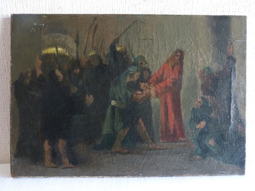 Dipinto antica secolo - 19, xix