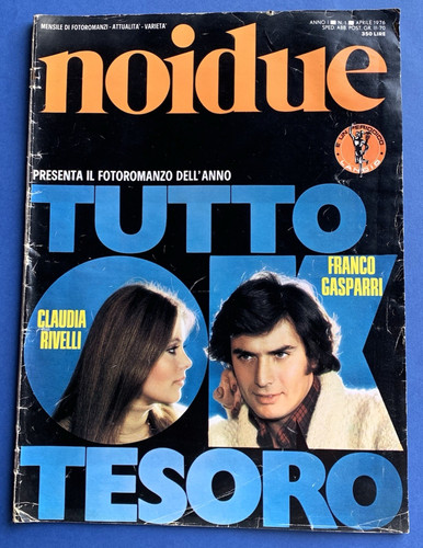Noidue fotoromanzo lancio 1976 - noidue,