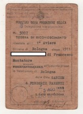 MINISTERO PRODUZIONE BELLICA