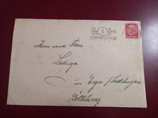 G24) Frontespizio Busta WW2 Wehrmacht Timbro Stempel 2.KRIEGS-WHW 3° Reich 1941