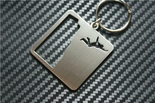 Base jumping keyring - jumping, h