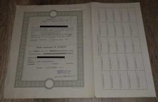 CERTIFICATO AZIONARIO