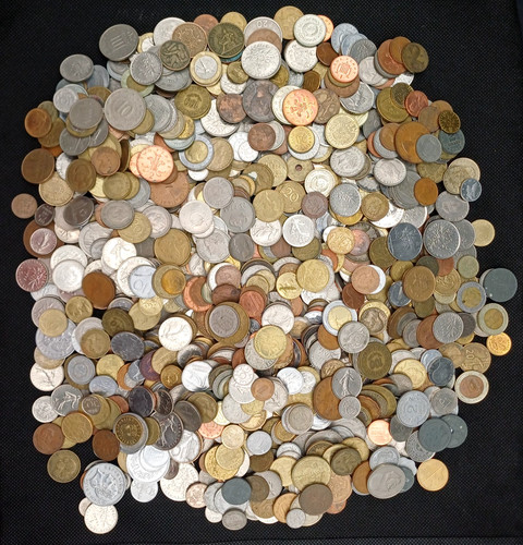 Monete mondiali lotto - monete, kg