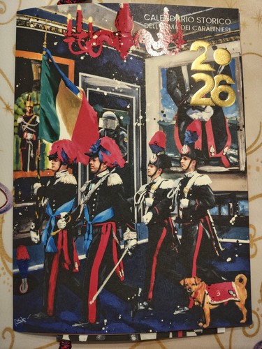 Calendario carabinieri 2026 - calendario,
