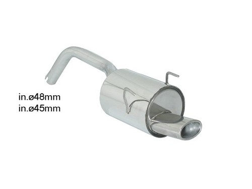 Terminale inox ragazzon fiat - terminale,