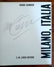 Mario Carrieri - MILANO, ITALIA - Lerici Ed. 1959, Prima edizione, libro FIRMATO