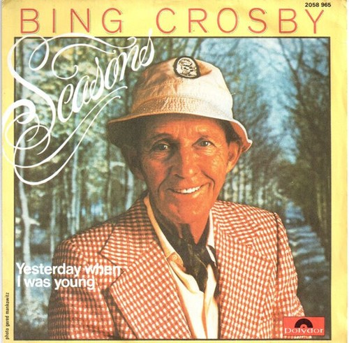 Bing crosby seasons vinyl - crosby,