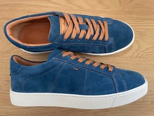 SANTONI sneakers uomo jeans