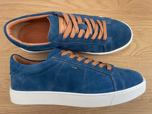 Santoni sneakers uomo jeans - santoni,