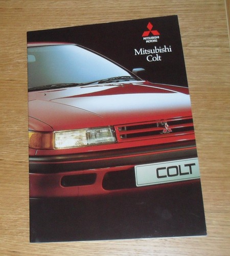 Mitsubishi colt brochure - mitsubishi, 1991