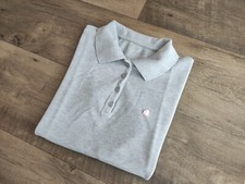 Benetton polo donna retrò logo ricamato vintage 90S taglia presunta M