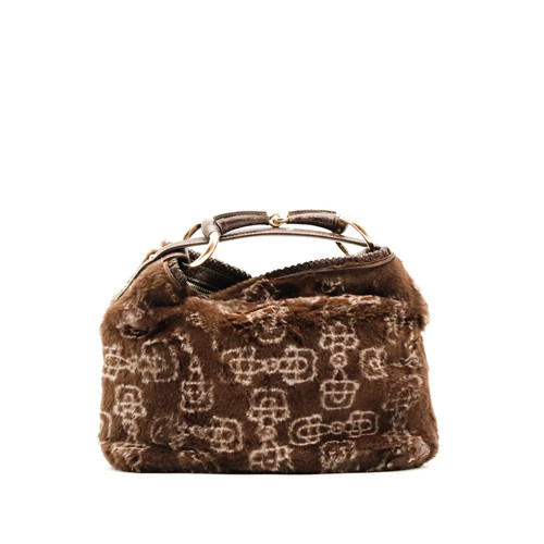 Horsebit fourrure cuir - le,