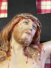 ANTICO CROCIFISSO GESSO