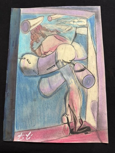 Salvador dali quadro disegno - dali,