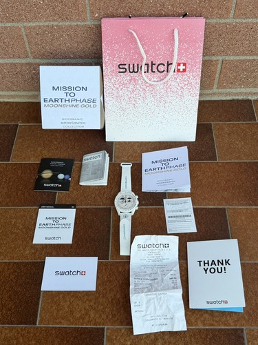 Swatch omega moonswatch - x,