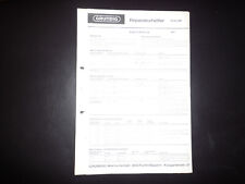 Manuale di servizio originale