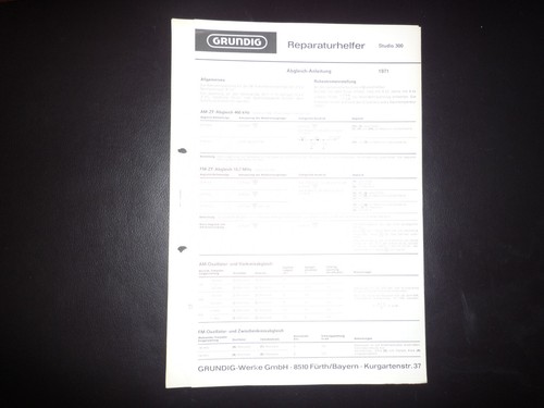 Manuale servizio originale - servizio,