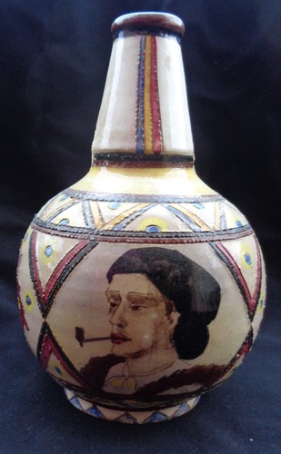 Bottiglia ceramica liquore - bottiglia,