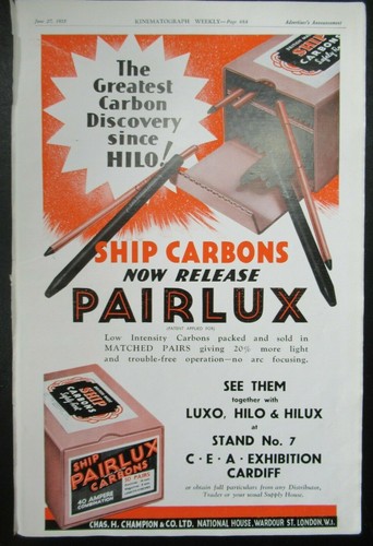 1935 original advert ship - 1935,