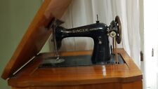 Singer macchina da cucire  a pedale antica con mobile anni 60