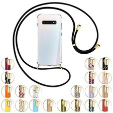 Collana (O) per Samsung Galaxy S10 Cover protettiva Custodia con catena cordino