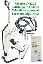 FOLLETTO VK220S NUOVO EXPO MULTIFUNZIONE EB420S HD65S TUBO SACCHETTI ORIGINALI