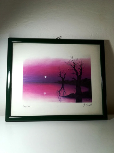 Quadro arredo albero cornice