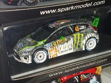 1x Spark Models FORD FIESTA Wrc Ken BLOCK  Rally DEUTSCHLAND 2011 - 1:43 RARE