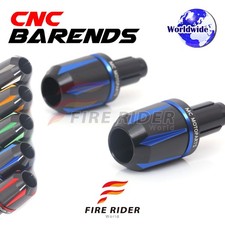 JET6 CNC Blue Bar Ends Pair