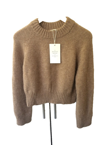 Sezane pull sama - pull, taupe-