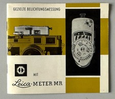 LEITZ LEICA istruzioni