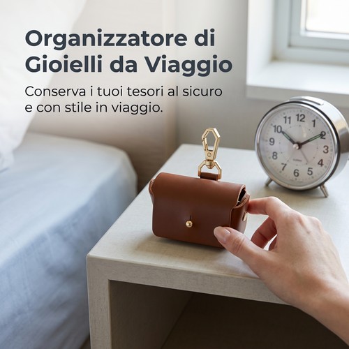 Portagioie viaggio pelle - viaggio,