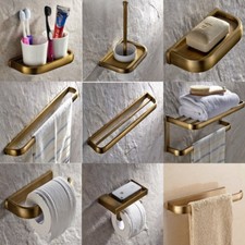 Set accessori bagno ottone