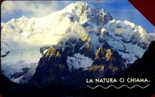 G 1915 417 C&C 3995 SCHEDA TELEFONICA USATA NATURA CI CHIAMA MONTE BIANCO 2005
